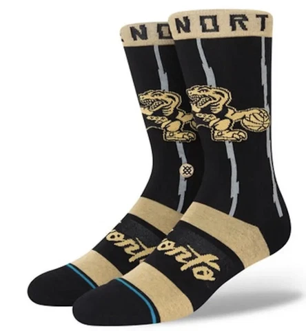 Men's Toronto Raptors NBA Basketball Stance 2021/2022 City Edition Socks Large Cover