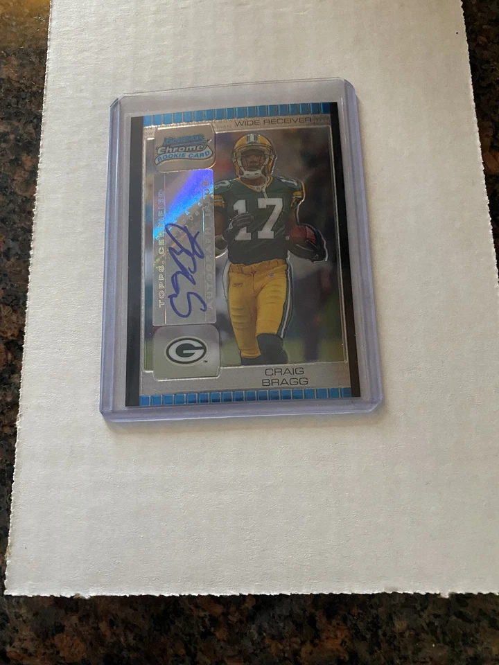 CRAIG BRAGG 2005 Bowman Chrome RC Auto #256 - Image 1 of 1