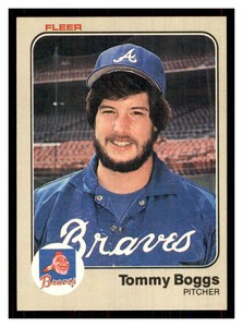 1983 Fleer Tommy Boggs #131