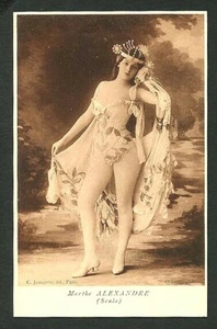 French 1905 MARTHE ALEXANDRE Actress Marvelous COSTUME Scala ~ VASTA Archives - Picture 1 of 1