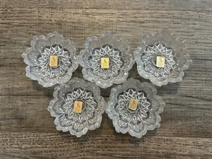 Set of 5 Nachtmann Bleikristall Crystal Ramekins, Made In Germany - Picture 1 of 6