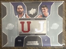 🏀07’-08’ SPx Winning Materials Combo Patch: Carlos Boozer & Andrei Kirilenko🏀