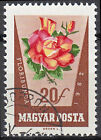 Ungarn gestempelt Blume Pflanze Rose Floribundarose Polyantha Hybrid / 2483