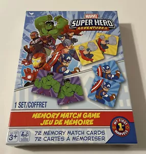 Marvel Super Hero Adventures Memory Match Game by Cardinal - Complete/See Descri - Picture 1 of 7