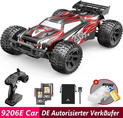 DEERC 9206E Ferngesteuertes Auto 48 km/h High Speed 4WD 1:10 RC Monster Truck de - Bild 1 von 4