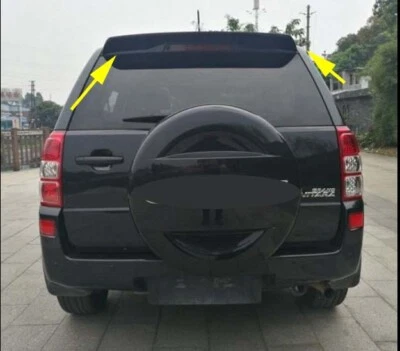Alerón trasero estilo fábrica para Suzuki Grand Vitara pintado negro 2006-2014 Foto 1 de 4