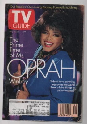 TV Guide Magazine May 16 1992 Oprah Winfrey Mariah Carey Johnny Carson - Image 1 of 4