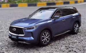 for Dongfeng for Infiniti for QX60 SUV 2022 blue 1:18 Car Pre-built Model - Picture 1 of 7