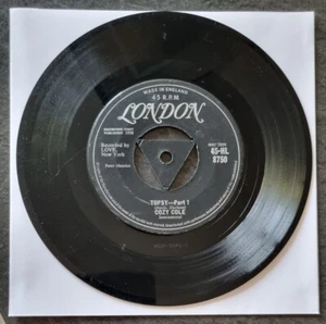 Cozy Cole - Topsy Part 1 - VG 7" vinyl single 1958 Jazz Big band - Picture 1 of 2