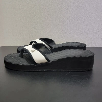 Sandalia de campamento base The North Face para mujer blanca negra chanclas zapatos de playa talla 8 Foto 1 de 4