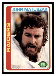 1978 Topps John Matuszak #439   Oakland Raiders
