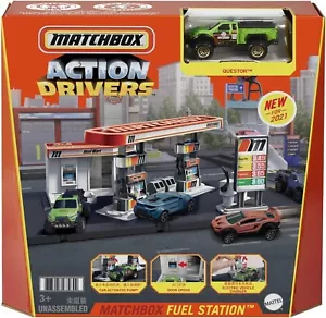 Matchbox Action Drivers Fuel Station Playset - Picture 1 of 4