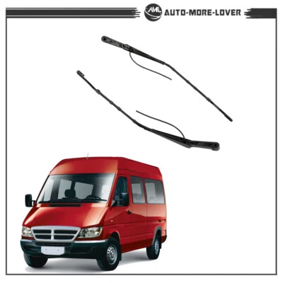 Ajuste para Dodge Sprinter 2500 cabina base y chasis 05-06 brazo limpiaparabrisas delantero derecho + izquierdo Foto 1 de 4