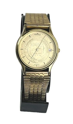 Boston College Seiko Men's Watch 33mm Gold Tone With Crest Alumni Graduation EX - Image 1 of 4