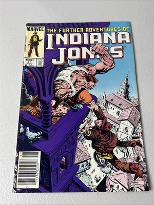 Marvel Comics Las Otras Aventuras de Indiana Jones #11 Variante Quiosco 1983 Foto 1 de 4