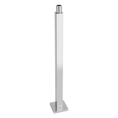 44cm Square Stainless Steel In-Wall Shower Riser Pipe For Ceiling Mount - Image 1 of 4