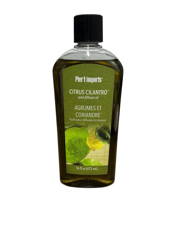 Pier 1 imports Citrus Cilantro Reed Diffuser Oil 16fl OZ RARE DISCONTINUED NEW - Image 1 of 4