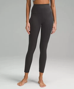 lululemon Align™ Pantalone Yoga Alto con Tasche 25" Grigio Grafite. Nuovo con etichetta - Foto 1 di 4
