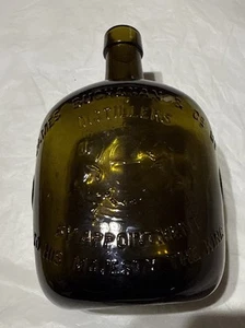 Bottiglia verde James Buchanan Distillatori di Appt a Sua Maestà il Re - Foto 1 di 8