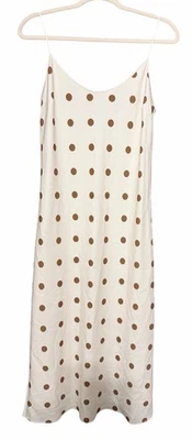 Vestido sin Mangas Jenni Kayne Punto Caramelo Marfil Para Mujer Talla Pequeña” Foto 1 de 4