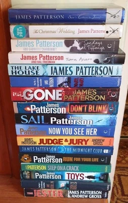 ⚘CHOOSE ea : James Patterson Gone.Jester.Mary Mary.Sail.Lake House Large PB - image 1 of 2