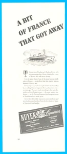Nuyens Liquers Canada Dry Ginger Ale creme de menthe destillery print ad 1942 - Bild 1 von 3