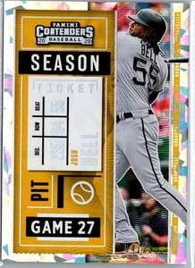 Biglietto Panini Contenders 2020 ghiaccio rotto /23 Josh Bell #6 - Foto 1 di 2
