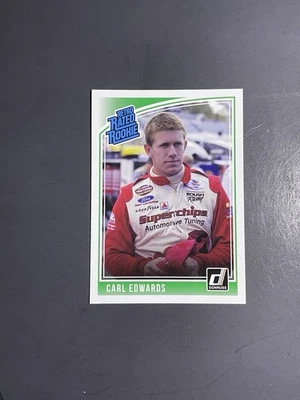2019 Panini Donruss NASCAR Carl Edwards Retro Rated Rookie Card #22 - Image 1 of 2