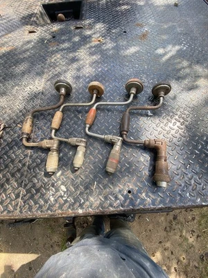 Primitive Old Ratcheting Bit Drill Good Working Antique Hand Auger Drill Bits - Image 1 of 4