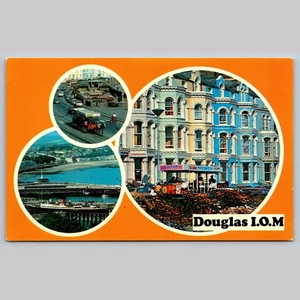 Postcard Douglas I.O.M Colourful Views Isle of Man - Picture 1 of 3