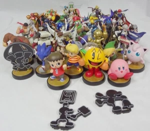 48 Stück Nintendo Super Smash Bros Ultimate Amiibo Miniatur Figuren! - Bild 1 von 24
