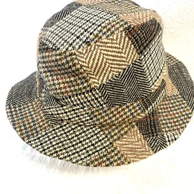 irvine park Vintage Wool Polyester tweed Hat cap Made In USA size xl EXTRA LARGE - Image 1 of 4