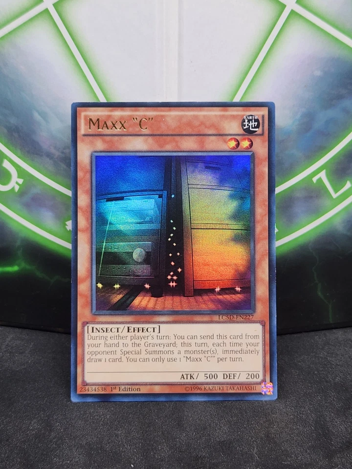 Yugioh Maxx "C" LC5D-EN227 Ultra Rare 1st Edition LP - Image 1 of 2