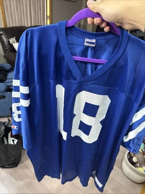 Camiseta Peyton Manning Colts Champion XL Foto 1 de 2