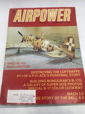 Airpower Magazine January 1976 Vol 6 No 1 Macchi 202 Restoration Sentry - Image 1 of 3