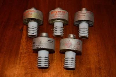 LOTE 5X TUBOS DE VACÍO TRANSMISOR EIMAC 4CX300A/8167 Foto 1 de 4