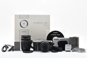 [Near Mint] Olympus PEN E-PL8 16MP Digitalkamera Doppel Objektiv Kit + Blitz + Box - Bild 1 von 13