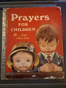 Vintage Golden Books 1971 Prayers For Children Twenty First Printing - Imagen 1 de 1