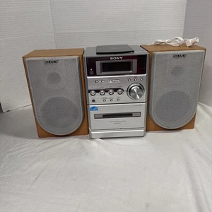 Sony CMT-NE3 HCD-NE3 Micro CD Kassette AM FM HiFi mit Lautsprecher LESEN - Bild 1 von 9