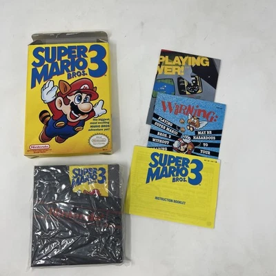 Super Mario Bros. 3 Nintendo Entertainment System 1990 NES Complete In Box CIB - Image 1 of 4
