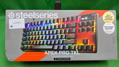 SteelSeries Apex Pro TKL Gen 3 OmniPoint 3.0 HyperMagnetic Switches NEW (E2) - Image 1 of 4