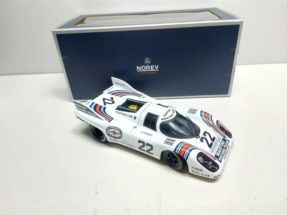 Porsche 917K Martini Winner 24h Le Mans 1971 #22 - 1/18 Norev - Immagine 1 di 4