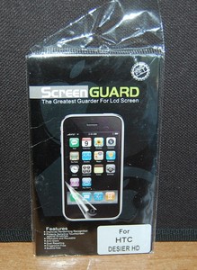 LCD Screen Guard For HTC Desire HD New 