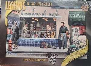 MasterPieces 1000 Piece Legends of the Silver Screen Highway 51 Jigsaw Puzzle - Picture 1 of 8