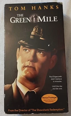 The Green Mile 2-Tape VHS - Tom Hanks, Bonnie Hunt - TESTED Foto 1 de 4