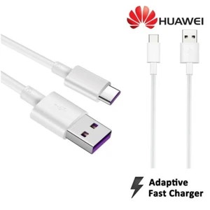 CAVO ORIGINALE HUAWEI USB TIPO TYPE C HL-1289 AP71 CAVETTO RICARICA VELOCE 5A 1m - Zdjęcie 1 z 11