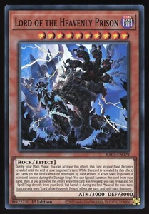 Lord of the Heavenly Prison - RA03-EN029 - Super Rare - 1st Edition Yugioh - Picture 1 of 1