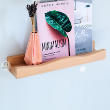One Floating Nursery Bookshelf, Floating Shelf Picture Ledge Book Ledge, NEW