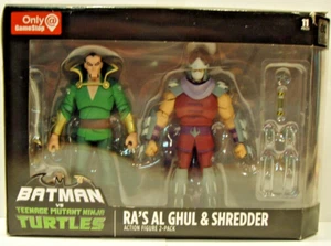Ra's Al Ghul Shredder Batman vs TMNT © 2019 Games Stop Exclusivo DC Collectibles - Imagen 1 de 6