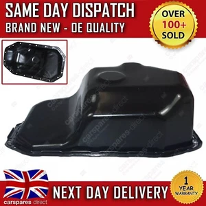 VW POLO 9N 1.4 PETROL STEEL ENGINE OIL SUMP PAN 2001-2014 - Picture 1 of 12